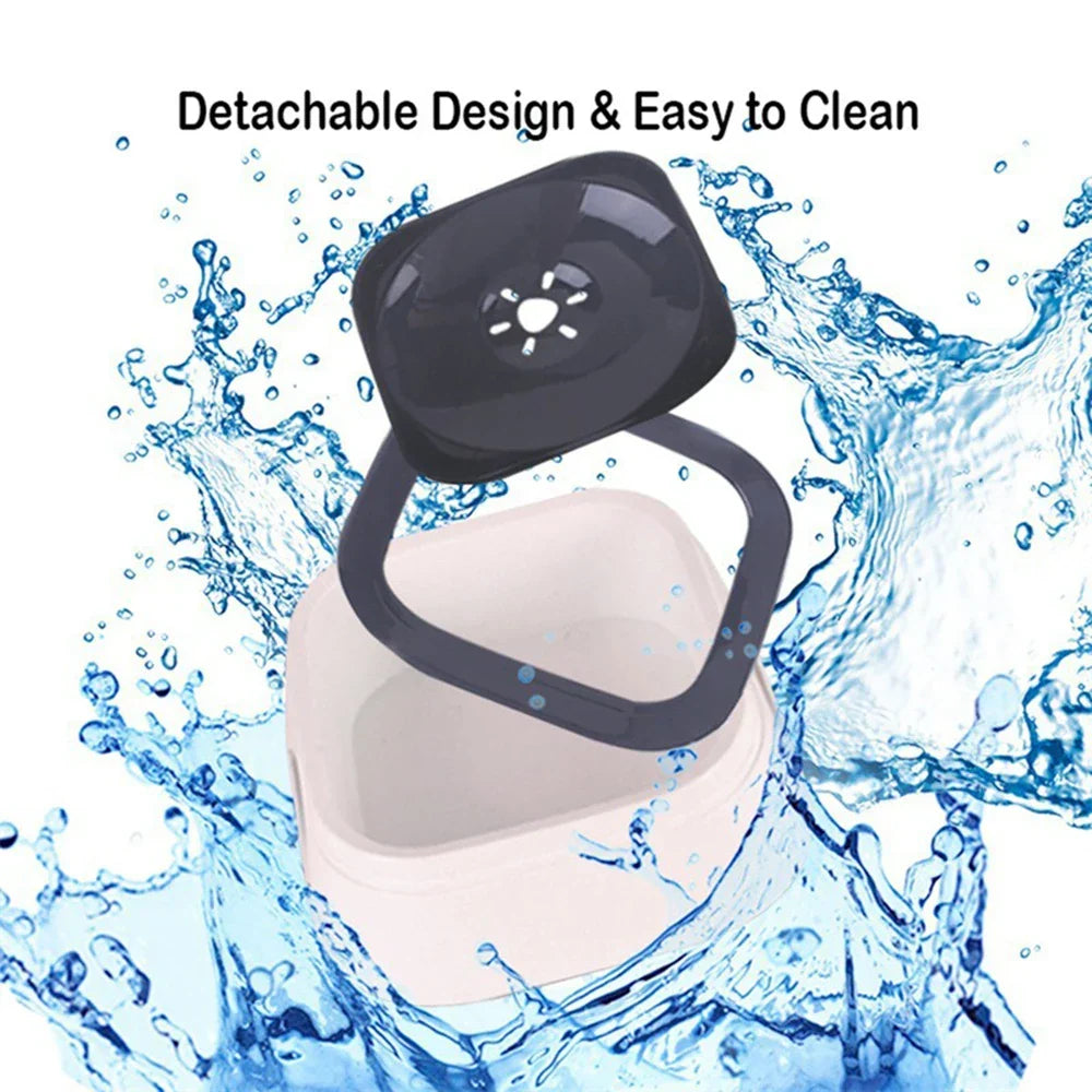 Outdoor Pet Water Bowl — Splash Proof & Spill Proof Car-Mounted Water Dispenser for Dogs & Cats