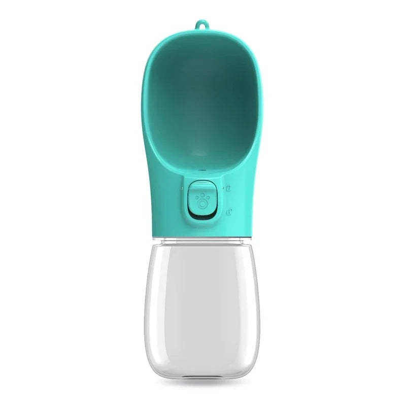 Portable Dog Water Bottle — Leakproof Walking Drinking Bowl for Cats & Dogs