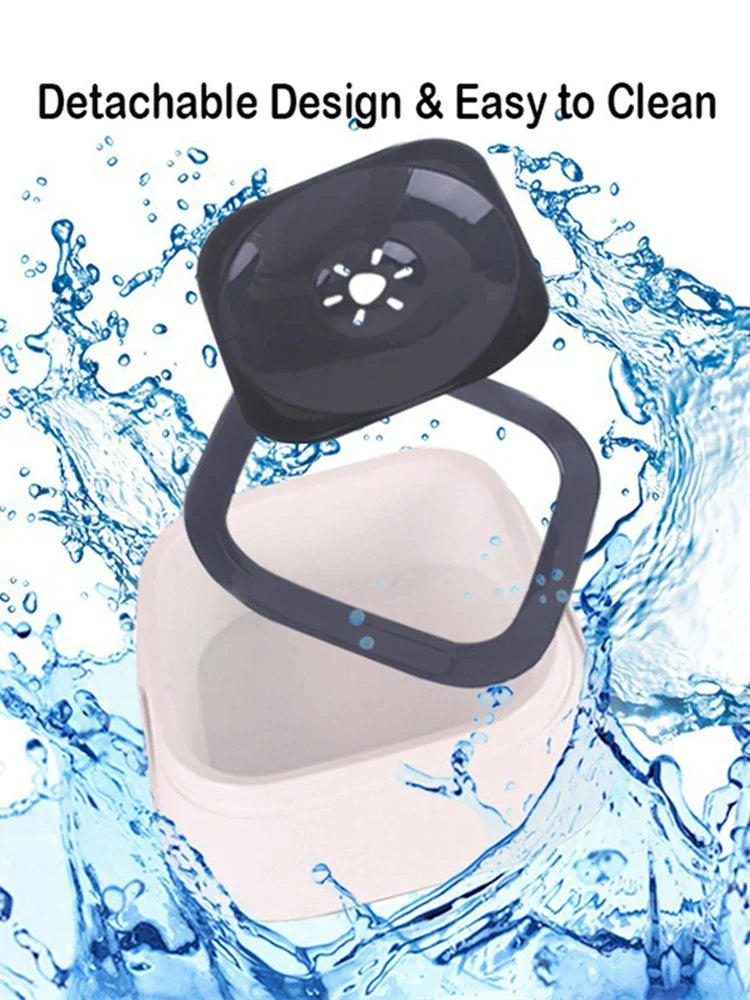 Outdoor Pet Water Bowl — Splash Proof & Spill Proof Car-Mounted Water Dispenser for Dogs & Cats